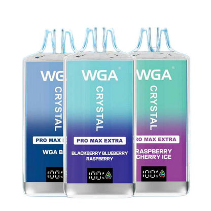 WGA Crystal Pro Max Extra 15000 Puffs Einweg Vape (10 Stck/Packung) online gnstig kaufen | vapormo.de WGA Crystal Pro Max Extra 15000 Puffs Einweg Vape (10 Stck/Packung) online gnstig kaufen | vapormo.de