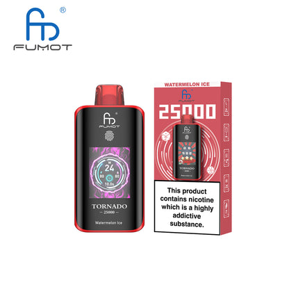 [Clearance Sale] Fumot Randm Tornado 25000 25K Puffs Wiederaufladbares Einweg Kit (Touch Switch) - 💥 Nehme 5 Zahle NUR 4! + Ab einem Einkauf von 100€ 2 Mystery Gratis💥