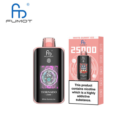 [Clearance Sale] Fumot Randm Tornado 25000 25K Puffs Wiederaufladbares Einweg Kit (Touch Switch) - 💥 Nehme 5 Zahle NUR 4! + Ab einem Einkauf von 100€ 2 Mystery Gratis💥