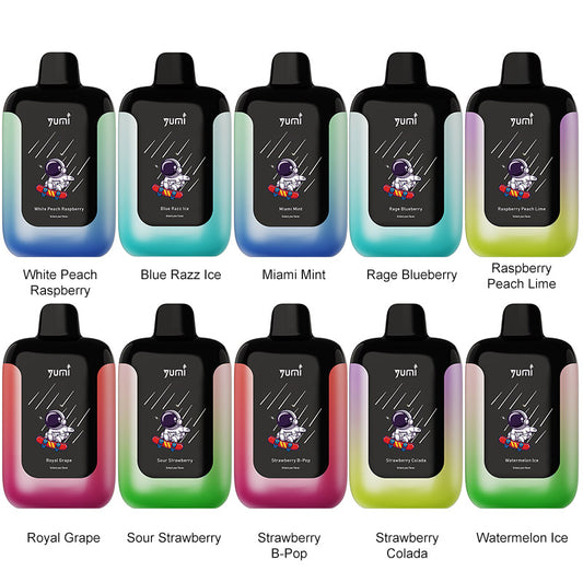 YUMI Spaceman 50K Puffs Einweg Kit