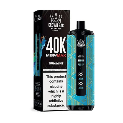 AL Fakher Crown Bar Mega Max 40K 40000 Puffs Einweg Kit - 💥 Nehme 4 Zahle NUR 3! + Ab einem Einkauf von 100€ 2 Mystery Gratis💥