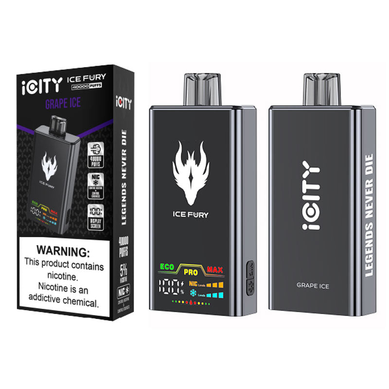 iCity ICE FURY 40K Einweg Kit 900 mAh 26ml (40000 Puffs)