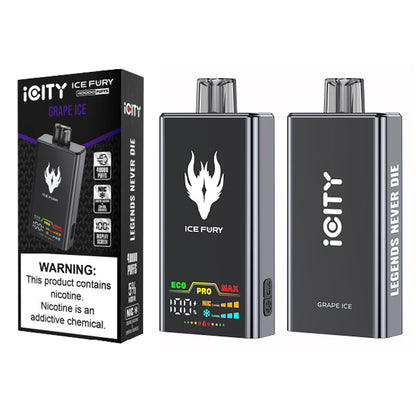 iCity ICE FURY 40K Einweg Kit 900 mAh 26ml (40000 Puffs)