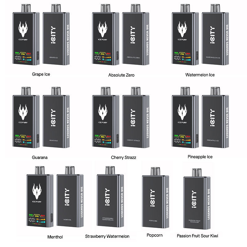 iCity ICE FURY 40K Einweg Kit 900 mAh 26ml (40000 Puffs)