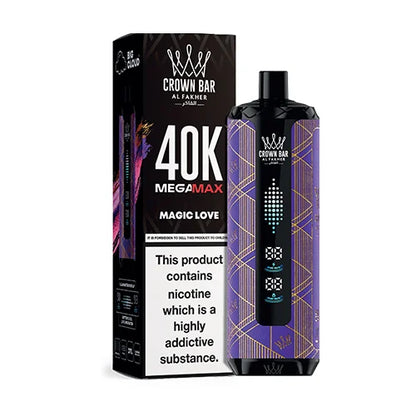 AL Fakher Crown Bar Mega Max 40K 40000 Puffs Einweg Kit - 💥 Nehme 4 Zahle NUR 3! + Ab einem Einkauf von 100€ 2 Mystery Gratis💥