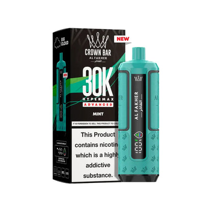 AL Fakher Crown Bar 30K Hypermax Vorgefülltes Einweg Kit - 💥 BLACK Friday WEEK - Nehme 4 Zahle NUR 3! + Ab einem Einkauf von 100€ 1 Mystery Vapes Gratis + Ab einem Einkauf von 150€ 2 Mystery Vapes Gratis 💥