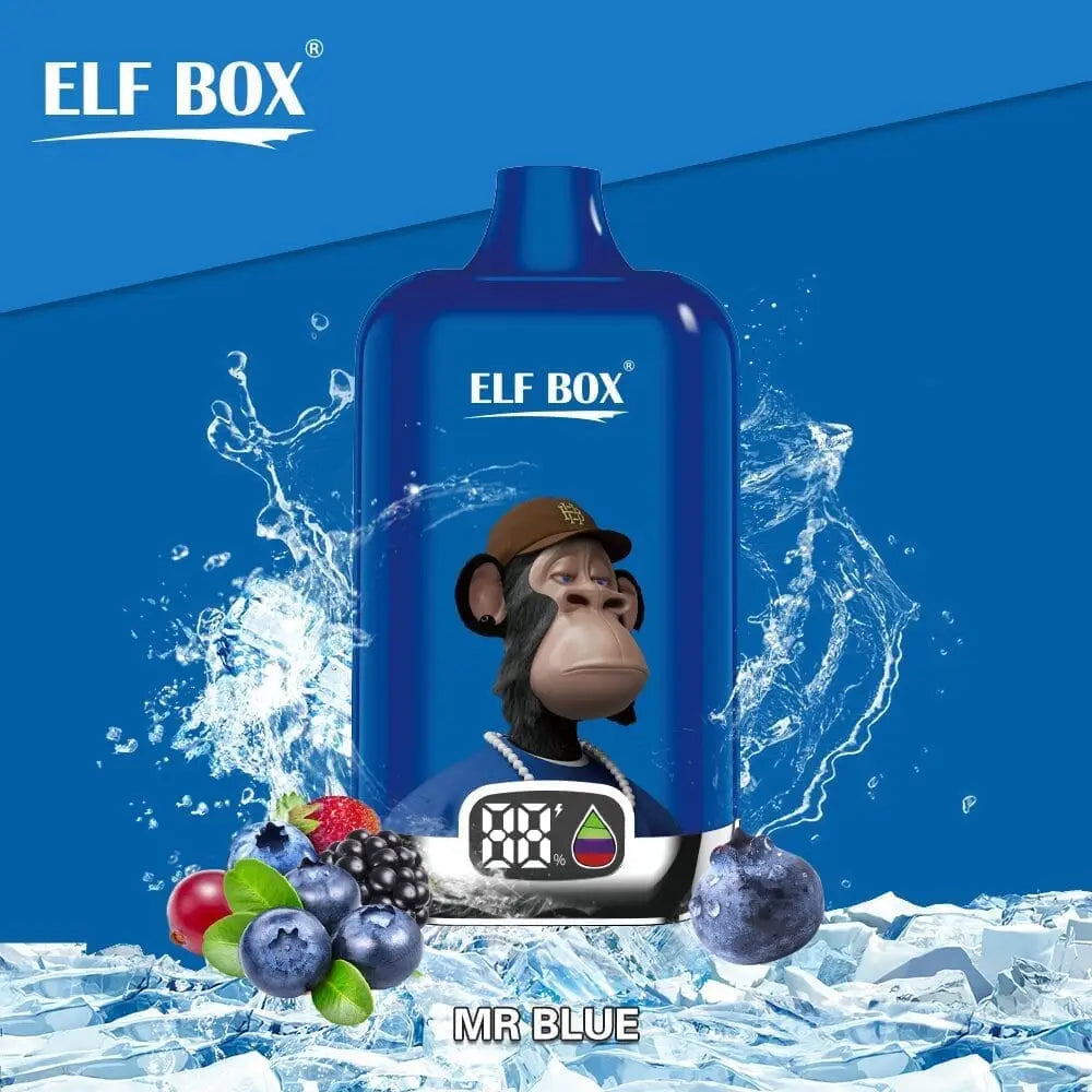 Blaue Vape Affe ELF BOX Digital 12000 Puffs Einweg Kit kaufen in Deutschland Random Vape 7000er Blaue Vape Affe ELF BOX Digital 12000 Puffs Einweg Kit kaufen in Deutschland Random Vape 7000er