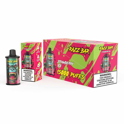 Razz Bar 15000 15K Puffs Einweg Kit - 💥 Nehme 4 Zahle NUR 3! + Ab einem Einkauf von 100€ 2 Mystery Gratis💥