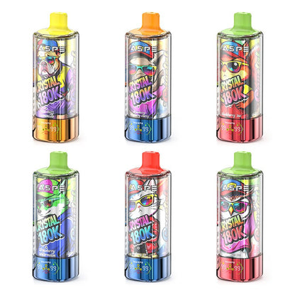 WASPE Crystal 8-in-1 180K 180000 Puffs Einweg Kit 68ml