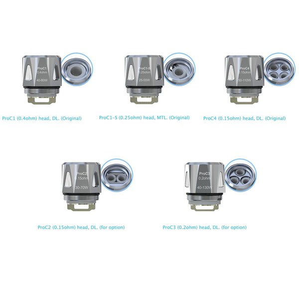 Joyetech ProCore Aries Tank Ersatz Coils - 5 Stück / Packung