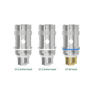 Eleaf EC Coil - Verdampferkopf 0,5 Ohm/0,3 Ohm/0,15 Ohm - 5 Stück / Packung