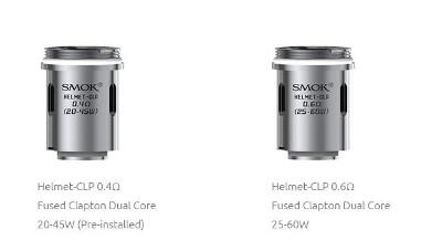 SMOK HELMET - CLP Fused Clapton Dual Core Coils 0,4/0,6 Ohm - 5 Stück / Packung
