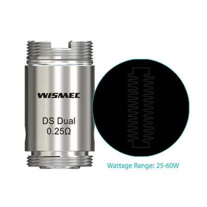 WISMEC Motiv DS Dual Ersatzcoil 0,25 Ohm - 5 Stück / Packung