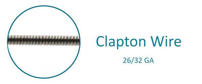 Rofvape Clapton Shot Wickeldraht - 118 mm x 10 Stück / Packung