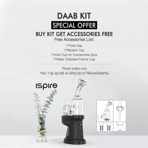 Ispire Daab Kit External Dual 18650mah(Kostenloses Zubehör)