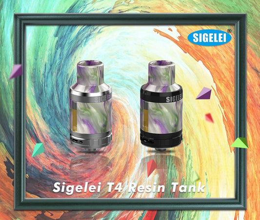 Sigelei T4 Resin Sub Ohm Tank Atomizer