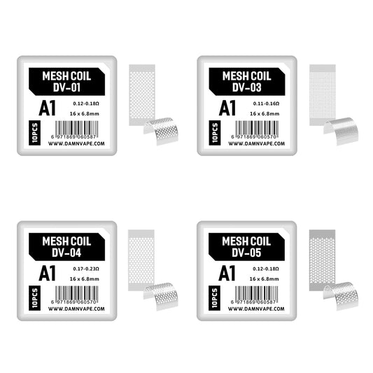 Damn Vape DOOM X RTA Replacement Mesh Coil 10Stück
