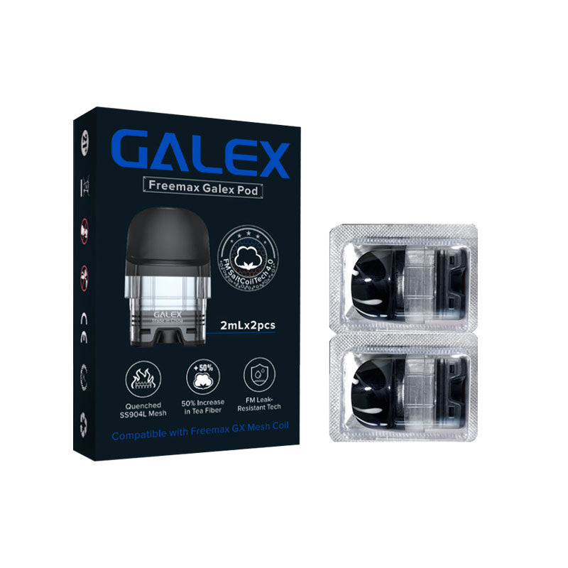 Freemax Galex Leere Pod-Kartusche für Galex Nano Kit / Galex Kit / Galex Pro Kit 2ml 2Stk./Pack