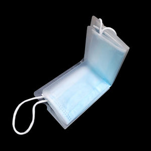 Faltbare Atemschutzmaske Aufbewahrungshalter Clip (Folding Face Mask Storage Holder Clip) 100 Stück / Packung