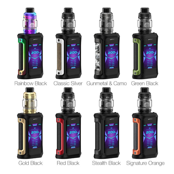 Geekvape Aegis X 200W TC Kit mit Zeus Tank 5ml