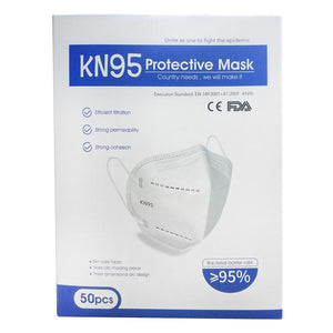 [ZY] KN95 Gesichtsmaske Mundschutzmaske 50 Stück / Packung