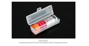 Kunststoff-Aufbewahrungskoffer für einzelne 21700 Batterie