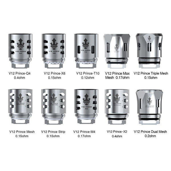 Smok TFV12 Prince Tank Ersatz Coils - 3 Stück / Packung