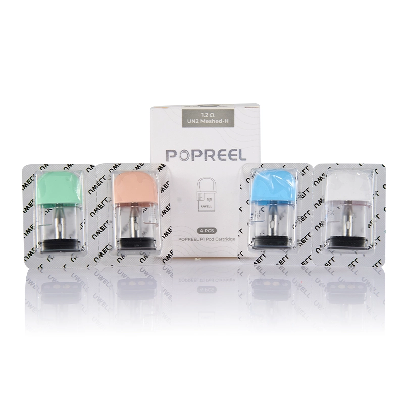 Uwell Popreel P1 Replacement Pod Cartridge 2ml (4Stück/Packung) für Popreel P1 Kit / Popreel PK1 Kit