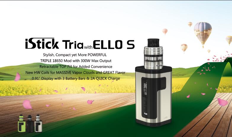 Eleaf iStick Tria 300W Kit mit ELLO S Tank