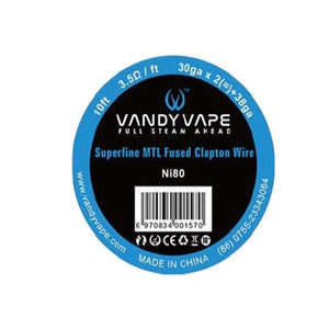 Vandy Vape Prima MTL Fused Clapton Draht (Wire) - 10ft