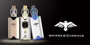 Sigelei Chronus 200W Kit mit 5.5ml Sigelei Chronus Tank Verdampfer