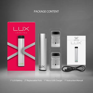 WELLON LUX Vape Stift Starter Kit 450mAh 1.2ml